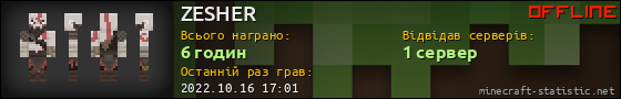 Юзербар 560x90 для ZESHER