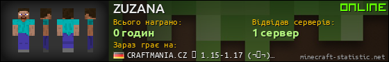 Юзербар 560x90 для ZUZANA