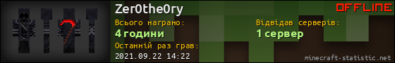 Юзербар 560x90 для Zer0the0ry