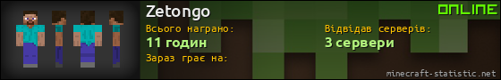 Юзербар 560x90 для Zetongo