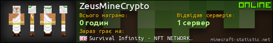 Юзербар 560x90 для ZeusMineCrypto