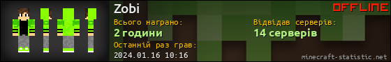 Юзербар 560x90 для Zobi