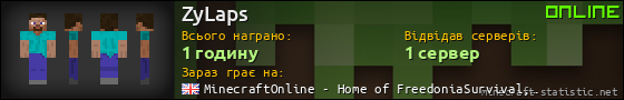 Юзербар 560x90 для ZyLaps