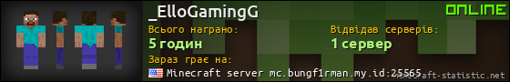Юзербар 560x90 для _ElloGamingG