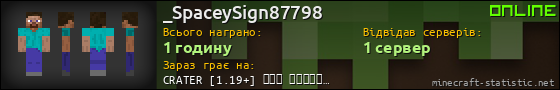 Юзербар 560x90 для _SpaceySign87798