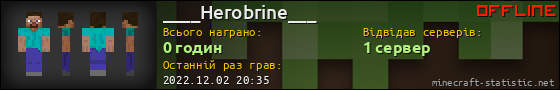 Юзербар 560x90 для ____Herobrine___