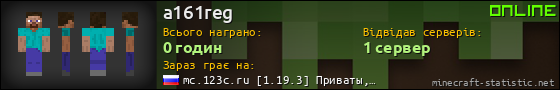Юзербар 560x90 для a161reg