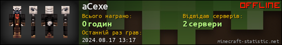 Юзербар 560x90 для aCexe