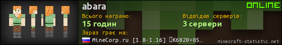 Юзербар 560x90 для abara