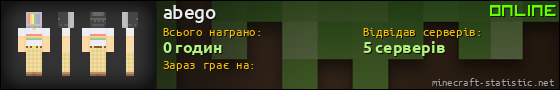 Юзербар 560x90 для abego