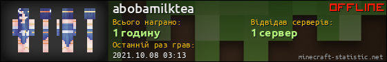 Юзербар 560x90 для abobamilktea