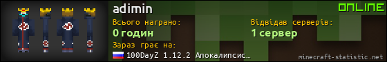 Юзербар 560x90 для adimin