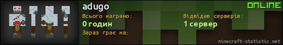 Юзербар 560x90 для adugo