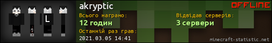 Юзербар 560x90 для akryptic