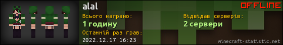 Юзербар 560x90 для alal