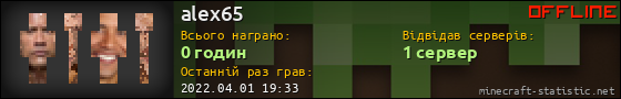 Юзербар 560x90 для alex65