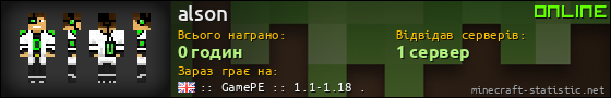 Юзербар 560x90 для alson