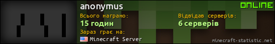Юзербар 560x90 для anonymus