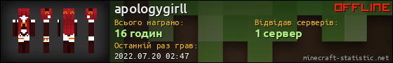 Юзербар 560x90 для apologygirll
