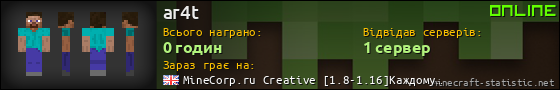 Юзербар 560x90 для ar4t