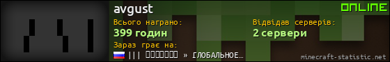Юзербар 560x90 для avgust