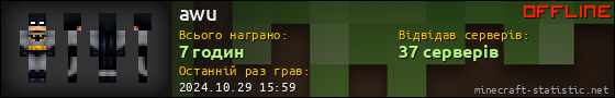 Юзербар 560x90 для awu