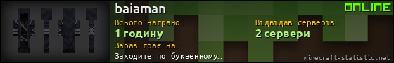 Юзербар 560x90 для baiaman