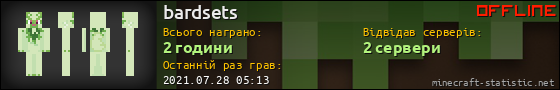 Юзербар 560x90 для bardsets