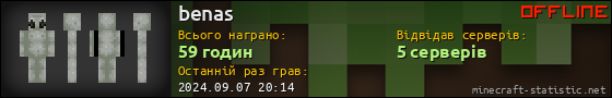 Юзербар 560x90 для benas