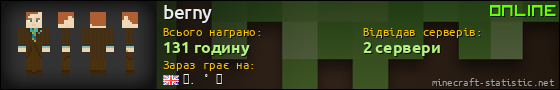 Юзербар 560x90 для berny