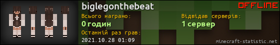Юзербар 560x90 для biglegonthebeat