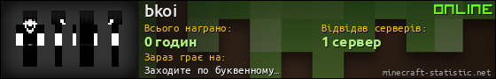 Юзербар 560x90 для bkoi
