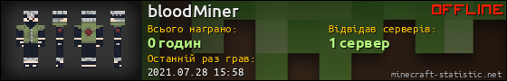 Юзербар 560x90 для bloodMiner