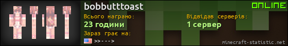 Юзербар 560x90 для bobbutttoast