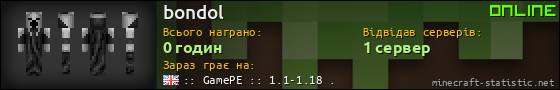 Юзербар 560x90 для bondol