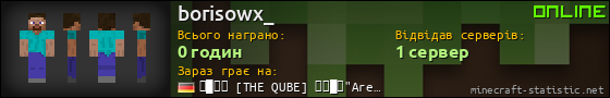 Юзербар 560x90 для borisowx_
