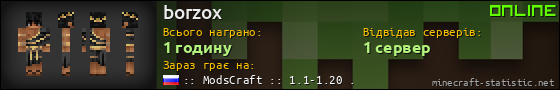 Юзербар 560x90 для borzox