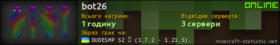 Юзербар 560x90 для bot26