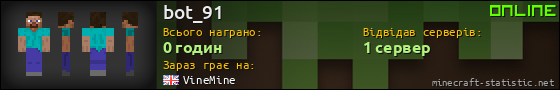 Юзербар 560x90 для bot_91