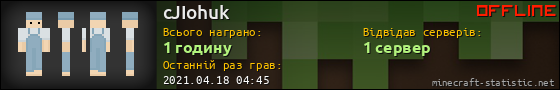 Юзербар 560x90 для cJIohuk