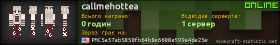 Юзербар 560x90 для callmehottea