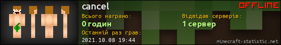 Юзербар 560x90 для cancel