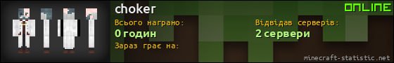 Юзербар 560x90 для choker