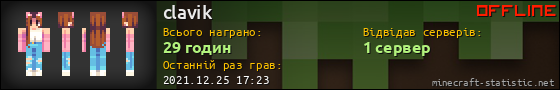 Юзербар 560x90 для clavik