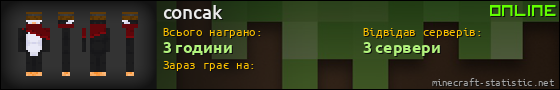 Юзербар 560x90 для concak