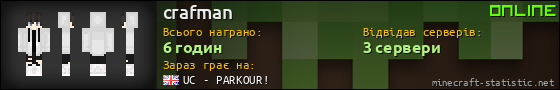 Юзербар 560x90 для crafman