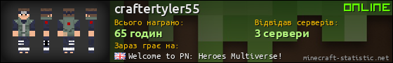 Юзербар 560x90 для craftertyler55