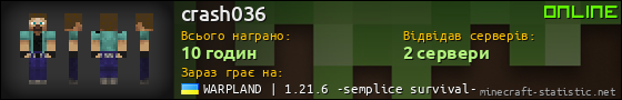 Юзербар 560x90 для crash036