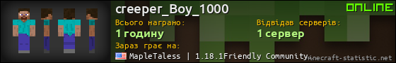 Юзербар 560x90 для creeper_Boy_1000