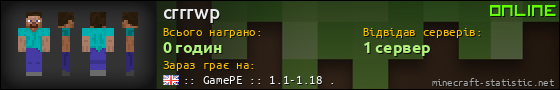 Юзербар 560x90 для crrrwp